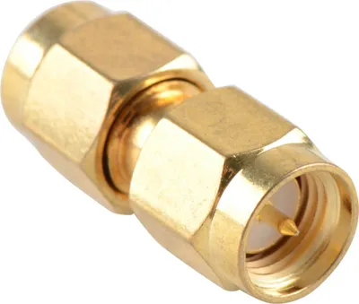 Produktbild von Adapter antenowy beczka SMA-M Gold