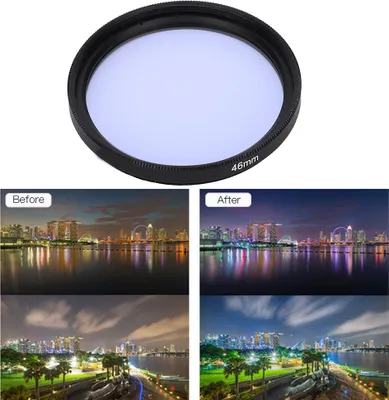 Image de Junestar
Réduction de la pollution lumineuse de 46 mm
Filtre optique en verre pour objectif d'appareil photo, filtre nocturne pour Sky