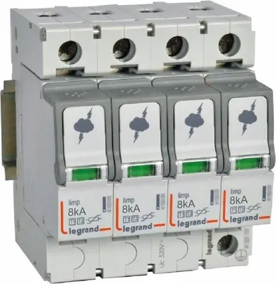 Produktbild von Überspannungsableiter T1+T2 8/50 4P