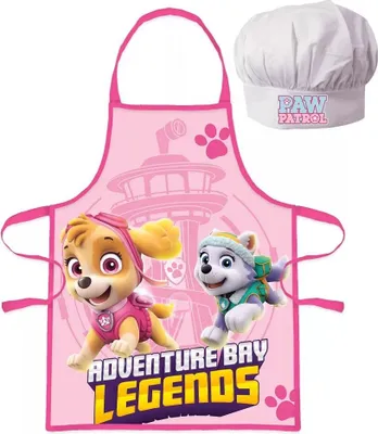 Produktbild von Kinderschürze mit Kochmütze Paw Patrol
