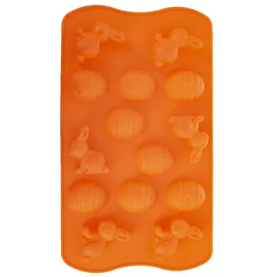 Produktbild von Orion Silikonbackform für Ostern OSTERHASEN / OSTEREIER