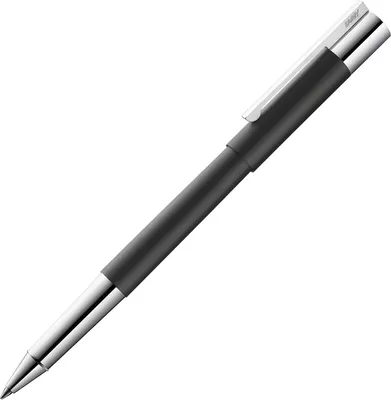 Productafbeelding van LAMY scala pianored rollerbalpen - Puristische pen in robuuste behuizing van volledig - Rollervulling M 63 in zwart