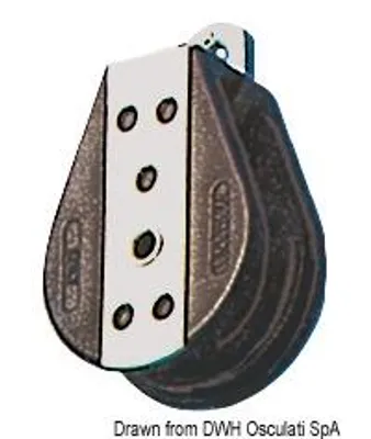 Zdjęcie produktu dla Ball-bearing footblock 6 x 22 Osculati 55.036.06