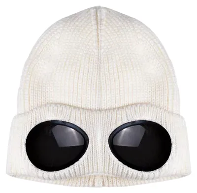 Produktbild von Strickmütze, einfarbig, warm, mit Brillendekor, elastisch, winddicht, Wintermütze, Outdoor, Reisen, Radfahren, Alltagstauglich
