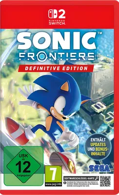 Produktbild von SEGA Sonic Frontiers - Definitive Edition, Nintendo Switch 2, E10+ (Jeder über 10 Jahre), Download