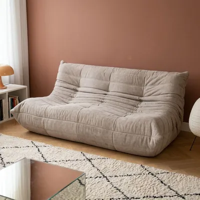 Productafbeelding van 2-Zits Bank Bear Taupe - Giga Meubel