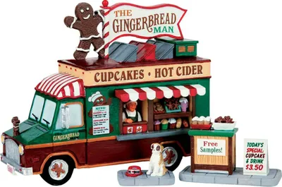 Zdjęcie produktu dla Lemax - THE GINGERBREAD MAN, ZESTAW 3 sztuk