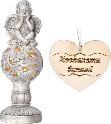 Image de BOUGIE POUR FILS ANGE GARDIEN SOLAIRE pour le jardin ou la tombe