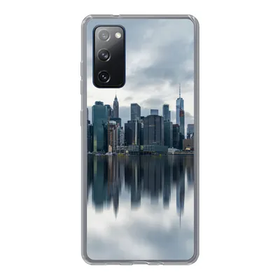 Produktbild von MuchoWow® Handyhülle Schutzhülle Hülle für Samsung Galaxy S20 FE New York - Skyline - Spiegelung Silikon Softcase Handy Hülle - Abdeckung