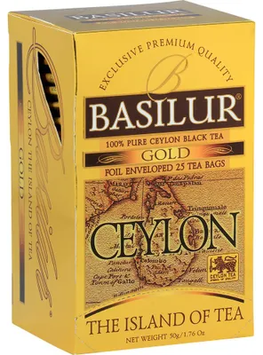 Zdjęcie produktu dla Basilur GOLD herbata czarna CEYLON - 20x2g