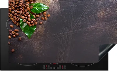 Produktbild von KitchenYeah© Herdabdeckplatte Kräuter - Nüsse - Herbst - Küche , 91x52cm, Küche Deko, Glaskeramikkochfeld Herdabdeckung, Abdeckplatte fùr Kochfeld