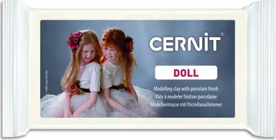 Produktbild von CERNIT Doll ofenhärtende Modelliermasse 500 g - Weiß