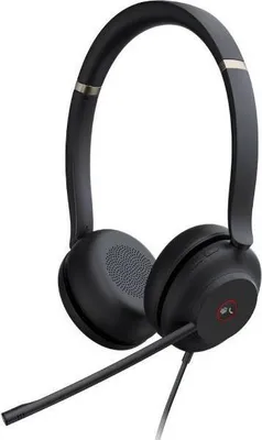 Produktbild von Yealink UH37 Dual Teams Headset, Kabelgebunden, 20 - 20000 Hz, Büro/Callcenter, 139,5 g, Kopfhörer, Schwarz