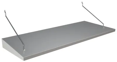 Obrázok produktu pre kerkmann Kerkmann závesná polica 75 x 30 cm (š x v) 15 kg sivá