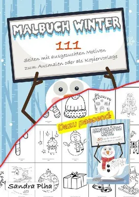 Produktbild von KitaFix Malbuch Winter