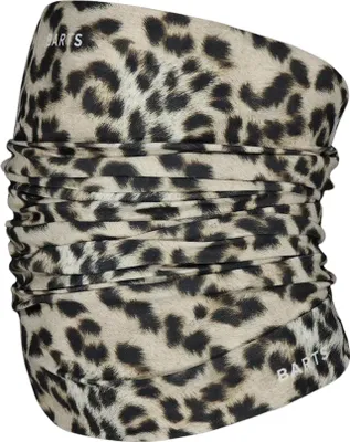 Produktbild von Barts Rollkragen-Schal mit Leo Multi Muster Off-White-Schwarz aus warmem Fleece