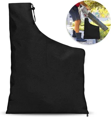 Immagine prodotto di Borsa da trasporto impermeabile per tosaerba, 60 x 44 cm, nera con cerniera