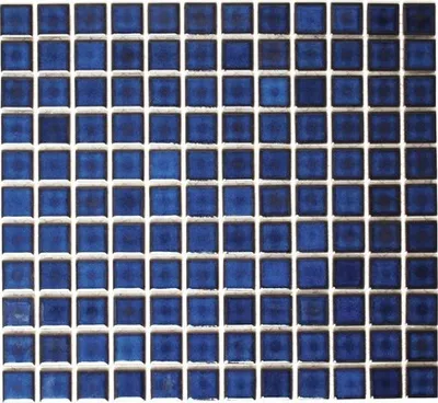 Produktbild von Keramikmosaik M 451 30,2x33 cm blau