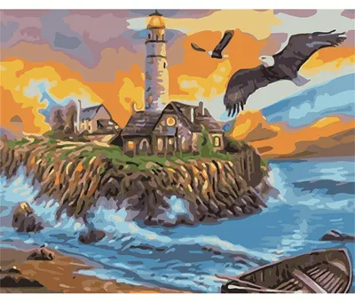 Image de Kit de peinture par numéros sur toile, à réaliser soi-même