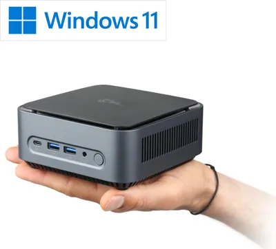 Zdjęcie produktu dla Mini-PC CSL Narrow Box Core i3 / 16 GB / 500 GB M.2 SSD / Win 11 Pro