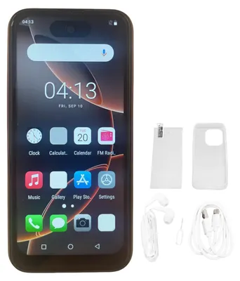 Zdjęcie produktu dla Mały telefon komórkowy 3G z systemem Android 8.1, 4 cale, 3 GB pamięci RAM, 32 GB pamięci ROM, przedni i tylny aparat 2 MP, tryb czuwania dwóch kart, kompaktowy smartfon, fioletowy