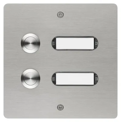 Produktbild von Etagenplatte ETA 502 mit Türklingel für 2 Wohneinheiten