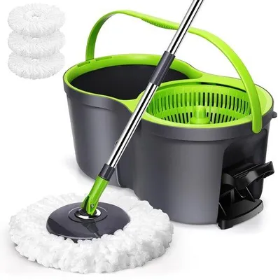 Immagine prodotto di Secchio per la pulizia 2 in 1 con pedale, efficiente