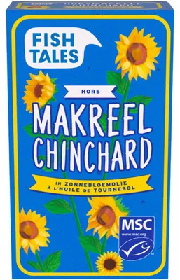 Produktbild von Fish Tales Makreelfilet in Öl, 125 g – Proteinreicher Snack in Pflanzenöl