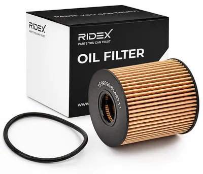Produktbild von Ölfilter RIDEX 7O0017 Filtereinsatz für VW Golf IV Schrägheck (1J1) Golf V Schrägheck (1K1) POLO (9N) Golf VII Schrägheck (5G1, BQ1, BE1, BE2)