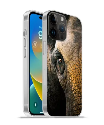 Produktbild von MuchoWow® Handyhülle Schutzhülle Hülle für Apple iPhone 14 Pro Max Elefant - Nahaufnahme - Tiere - Natur Silikon Softcase Handy Hülle - Hardcover