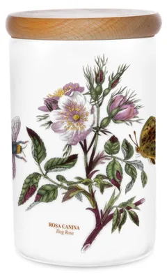 Aufbewahrungstopf 18 cm – Hundsrose – Keramik – luftdicht