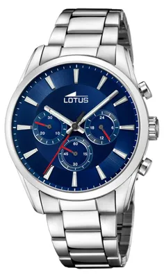 Produktbild von Lotus Herren Uhr Classic Elegant Edelstahl Armbanduhr silber UL18922/1