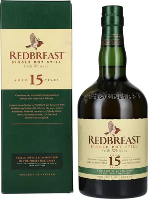 Produktbild von Redbreast 15 Years + Box 700ml 46% Vol.