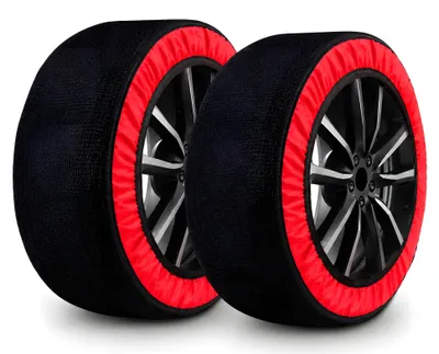 Obrázok produktu pre Snehové reťaze na pneumatiky CAR SNOW TIRE CHAIN S, 13"-17", textilné, 2 ks