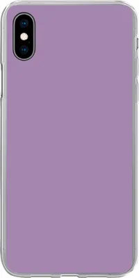 Produktbild von MuchoWow® Handyhülle Schutzhülle Hülle für Telefoonhoesje iPhone Xs Innenbereich - Violett - Farben - Farbe - Einfarbig Silikon Softcase Handy Hülle - Handytasche