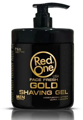 Produktbild von RedOne Shaving Gel Gold 1000 ml Rasiergel Rasur