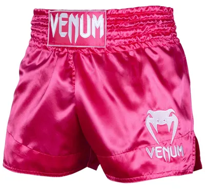 Produktbild von Venum, Classic Muay Thai Shorts, Herren, L, Rosa/Weiß