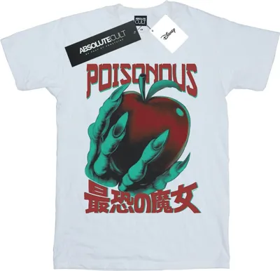 Produktbild von Disney - "Poisonous" T-Shirt für Damen BI47110 (M) (Weiß)