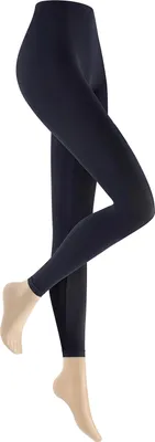 Produktbild von HUDSON Damen Leggings - Seamless, blickdicht, matt, 90 DEN Marine 0 XS/S (36-40)