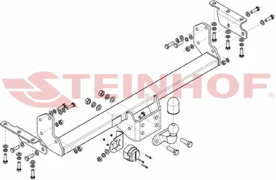 Produktbild von Z547289 Anhängerkupplung passend für NISSAN Navara 2005- starr