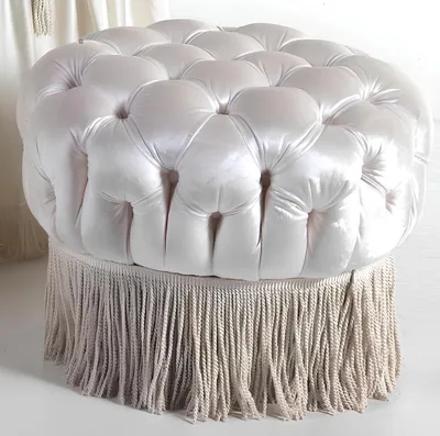 Produktbild von Clubhocker Wohnzimmer Möbel Stuhl Polsterdesign Klassische Wohnzimmer Italien