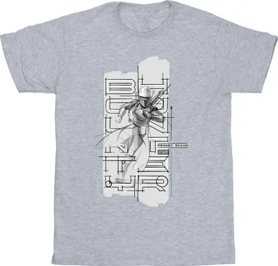 Produktbild von Star Wars - "The Book Of Boba Fett" T-Shirt für Herren BI44893 (XXL) (Grau)