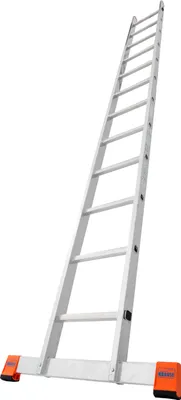 Produktbild von KRAUSE Anlegeleiter MONTO Sibilo alu 12 Sprossen, H: 355,0 cm