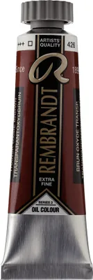 Produktbild von Rembrandt Ölfarbe Tube 15 ml Transparentoxidbraun 426