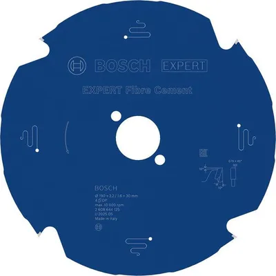 Produktbild von EXPERT Fibre Cement Kreissägeblatt, 190x2,2/1,6x30 mm, Z4