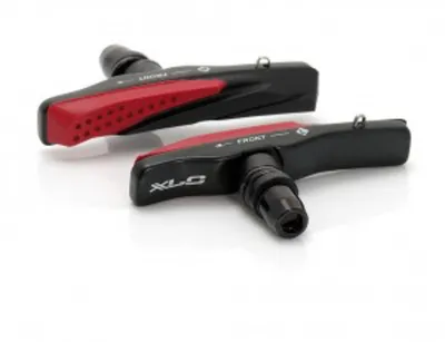 Obrázok produktu pre Brzdové doštičky XLC Cartridge V-Brake BS-V03 sada 4, 72 mm, čierna/červená