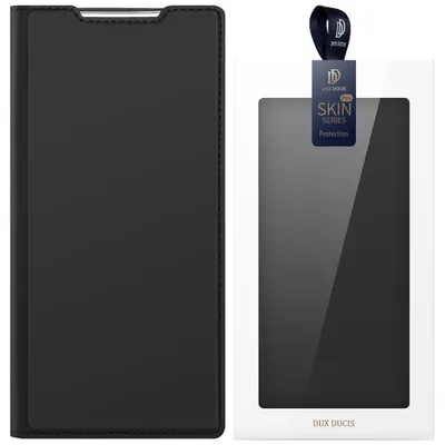 Produktbild von Dux Ducis Skin Pro Hülle für Samsung Galaxy A54 5G Flip Cover Kartenetui Ständer schwarz