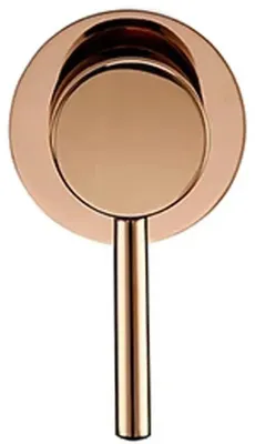Produktbild von Wandarmatur 1085 - Einhebel Mischbatterie - Warm- und Kaltwasser - Messingkörper mit Keramikkartusche - Für Küche und Bad - Roségold