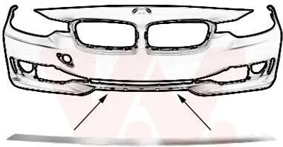Immagine prodotto di VAN Wezel | Modanatura di protezione, paraurti (0670481) per BMW
