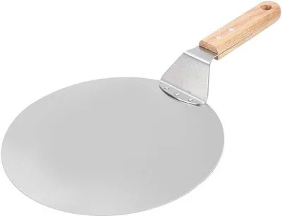 Produktbild von Runde Küchenpaddel, perfektes Backwerkzeug, Pizza Spatel, Luxe Küchenpaddel, ideal für Pizza, Gebäck und Torte